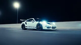 Porsche 911 GT3RS Night Run | 4K