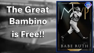 How to Get 99 OVR Babe Ruth! Tons of Great Rewards MLB the Show 20 Diamond Dynasty Tips