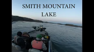 Bass Fishing Smith Mountain Lake March 22