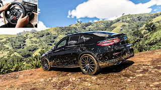 Offroading with Mercedes Benz GLC 250 - The Crew Motorfest - Steering Wheel Gameplay - 4K UHD 60FPS