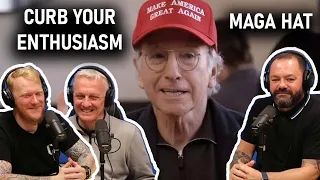 Curb Your Enthusiasm MAGA Hat REACTION | OFFICE BLOKES REACT!!