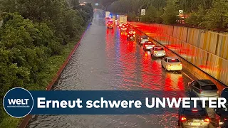 LAND UNTER: Schweres Unwetter hinterlässt massive Schäden und Überflutungen