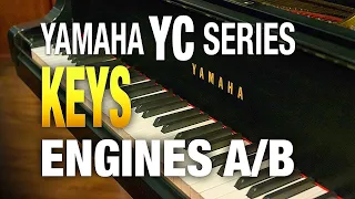 Yamaha YC Series Keyboard Engines A and B Layers and Splits.