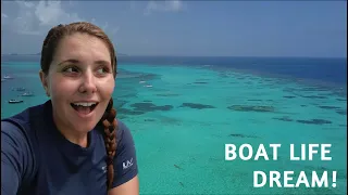 BOAT LIFE DREAM: Sailing Through Coral Reefs [Sailing Kittiwake Ep. 106]