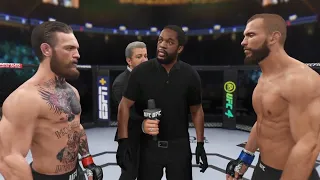 Conor Mcgregor vs Donald Cerrone UFC 4 Simulation