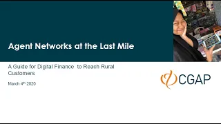 Webinar | Building Agent Networks at the Last Mile: New Insights for Providers (3/4/2020)