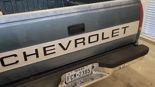 1992 C1500 Silverado Introduction