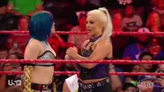 Asuka and Dana Brooke vs Alexa Bliss and Mickie James