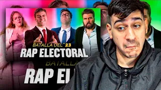 REACCIONANDO a BATALLA DE RAP ELECTORAL '23 | Keyblade #RapElectoral