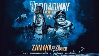 Zamaya vs. Zara | 7/15/2023 | PCWAZ: Live on Broadway