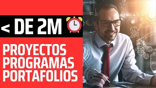 ✅ Curso CAPM Gratis: Proyectos, Programas y Portafolios | Video 2.