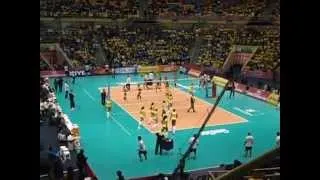 FIVB World Grand Prix 2014 - Vôlei Feminino - Brasil x Coréia do Sul - Aquecimento