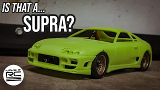 My Fastest 3D Printed Micro RC Build Yet? 1/25 Scale 1995 Toyota Supra Project