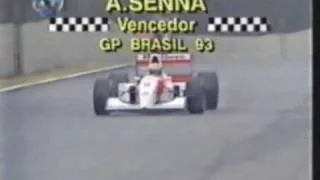 Ayrton Senna - Victory in Brazil