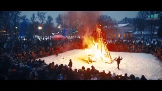 Народные гуляния "Шуми, Масленица!"в ЦПКиО им. Кирова. Санкт-Петербург 2017