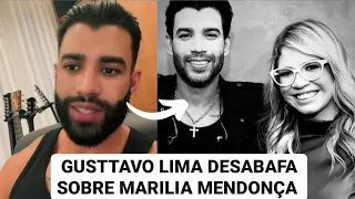 GUSTTAVO LIMA FAZ DESABAFO SOBRE A MORTE DE MARILIA MENDONÇA