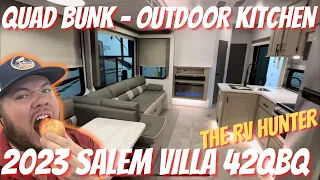 2023 Salem Villa 42QBQ | Bunks & Outdoor Kitchen | Destination RV!