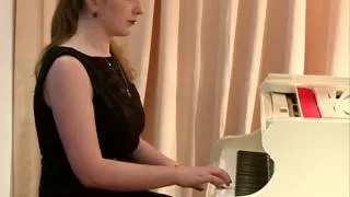 Равель, Павана спящей красавицы - простая обработка - фортепиано - учитель и ученик - студия Глория