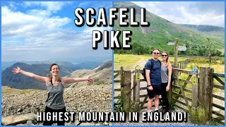 Climbing the Highest Mountain in England, Scafell Pike! Wasdale, Wast Water, Hawkshead Lake District