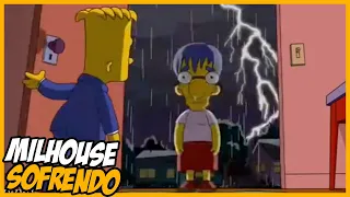 5 VEZES QUE BART FEZ MILHOUSE SOFRER - Os Simpsons