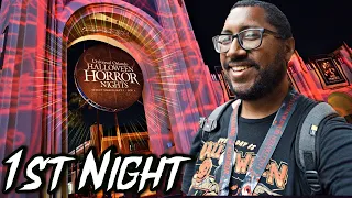 Our first night at Halloween Horror Nights 32 at Universal Orlando