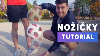 JAK SPRÁVNĚ NOŽIČKOVAT? 🤔 | TUTORIAL #1 | FOTBAL BEZ LIMITU