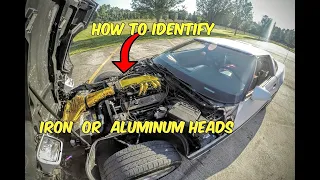 C4 Corvette EASIEST Way to Tell if You Have Cast Iron or Aluminum Heads