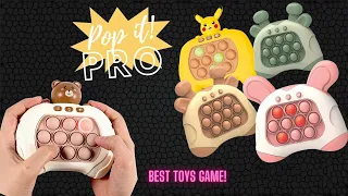 Unboxing Pop It Pro | Electronic Quick Pop It Push Game | Fidget Toy Games | AMSR toys