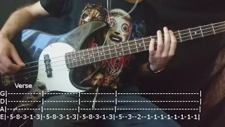 Marilyn Manson - Coma White Bass Cover (Tabs)