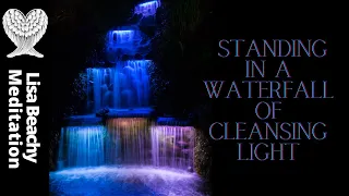 CLEANSING WHITE LIGHT WATERFALL Guided Meditation