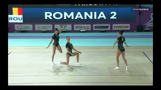 Final Trio JUNIORS - 13TH EUROPEAN AEROBIC CHAMPIONSHIPS 2023