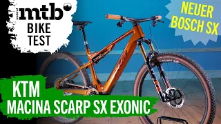 KTM Macina Scarp SX Exonic I Bosch light mtb Performance Line SX I Test I Trail Bike