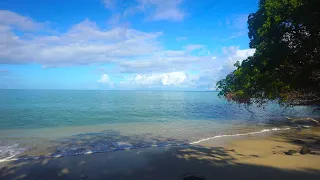 Ocean Waves Sounds + A Beautful Horizon = Bliss  | Nature ASMR | 4K UHD