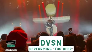 Dvsn performs “Too deep” at The Novo | Working On My Karma Tour | Los Angeles | March 14, 2023