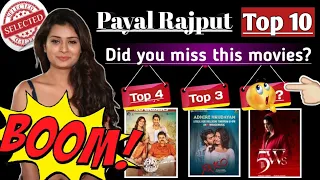 Payal Rajput Top 10 Movies | Indian female actors