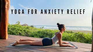 15 Min Anxiety Release Yoga Flow | Connect Breath with Movement