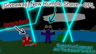 [Giveaway] New Rumble Shave - SANTA Is Back! - Compasses Always Be Playing Me - One Piece Legendary