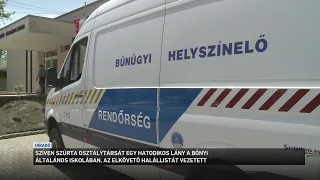 Késelés volt reggel a bőnyi általános iskolában