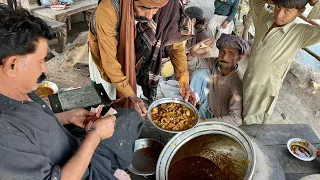 Desi dhaba hotel siri paye ojri mutton village street food