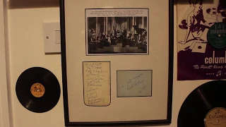 Lew Stone & the Monseigneur Band Al Bowlly and all the band autographs,1933