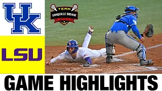 #2 Kentucky vs LSU Highlights [2nd Round] | 2024 SEC Baseball Championships