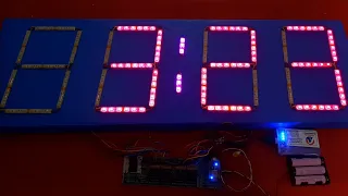 Building an RGB Seven Segment LED Clock with 74hc595 Shift Register | Manmohan Pal's DIY Project