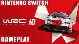 WRC 10 Nintendo Switch Gameplay
