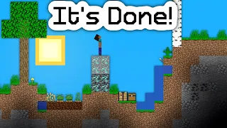 I Finished 2D Minecraft