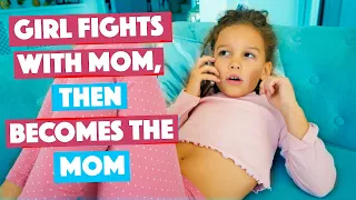 GIRL fights with MOM, then becomes the MOM - She's lives to regret it