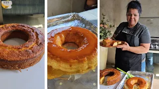 les doy dos recetas en un video | Flan Napolitano | Pan de Elote con Piña