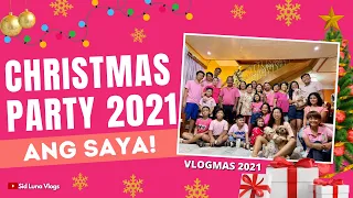 CHRISTMAS PARTY & NOCHE BUENA 2021 WITH MY FAMILY!🎁🎄 | Sid Luna Vlogs (VLOGMAS DAY 6)