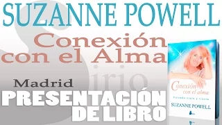 SUZANNE POWELL - Madrid - Presentación del libro Conexión con el Alma | Madrid