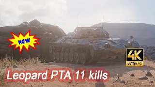 Leopard PTA: 11 kills | 9k Damage - WOT Replays 4K HD