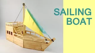 DIY a Boat - From Popsicle Sticks